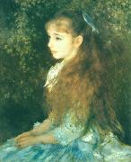 Pierre-Auguste Renoir Photo of painting Mlle. Irene Cahen d'Anvers. oil